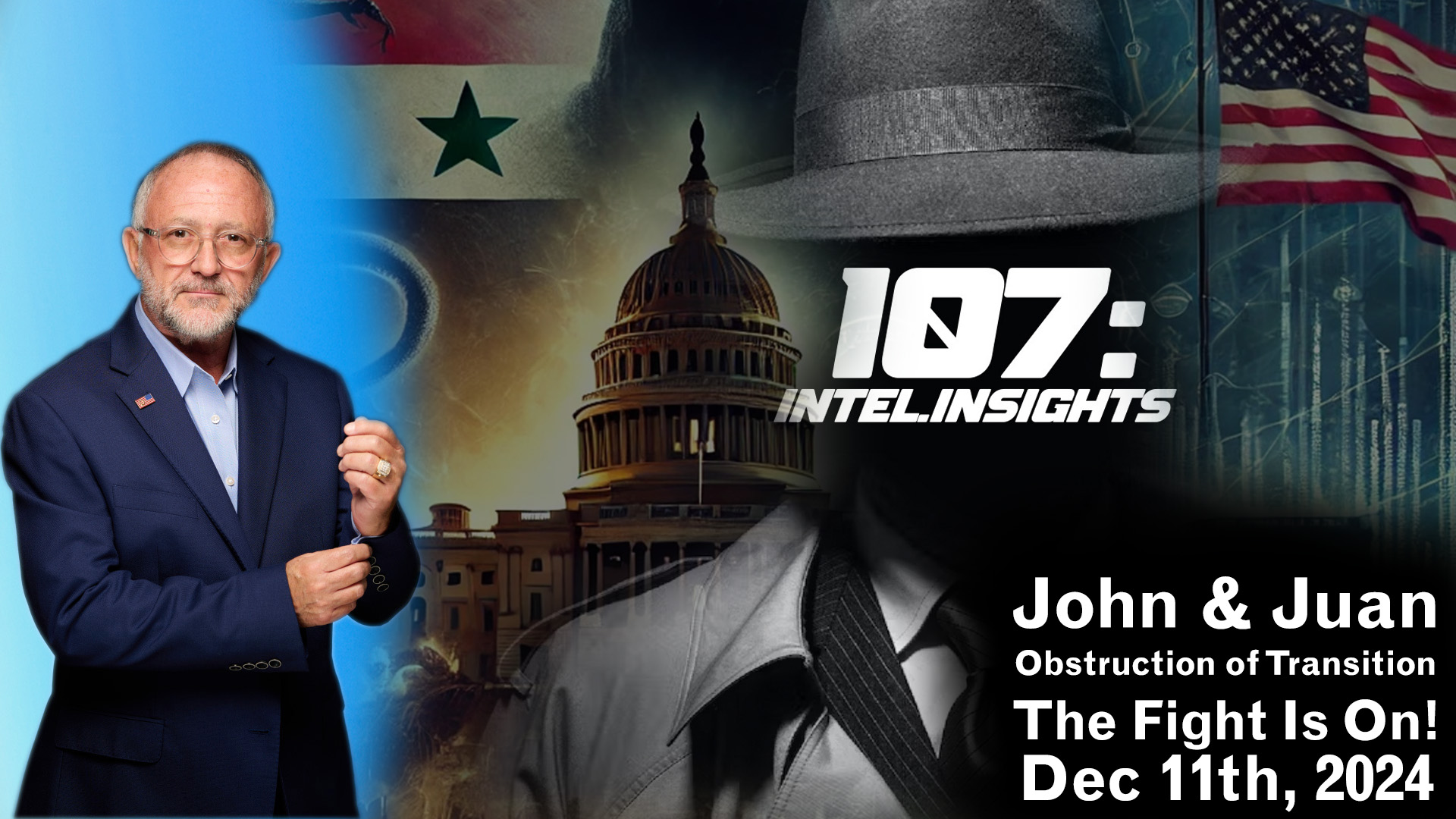 Obstruction of Transition The Fight Is On! | John and Juan 107 Intel Insights – Dec 11, 2024